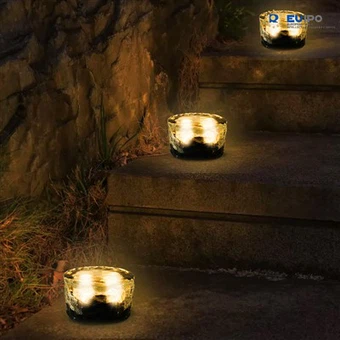 Eiswürfelgartenlichter