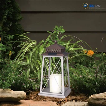 Solarmetallhänge -Laterne